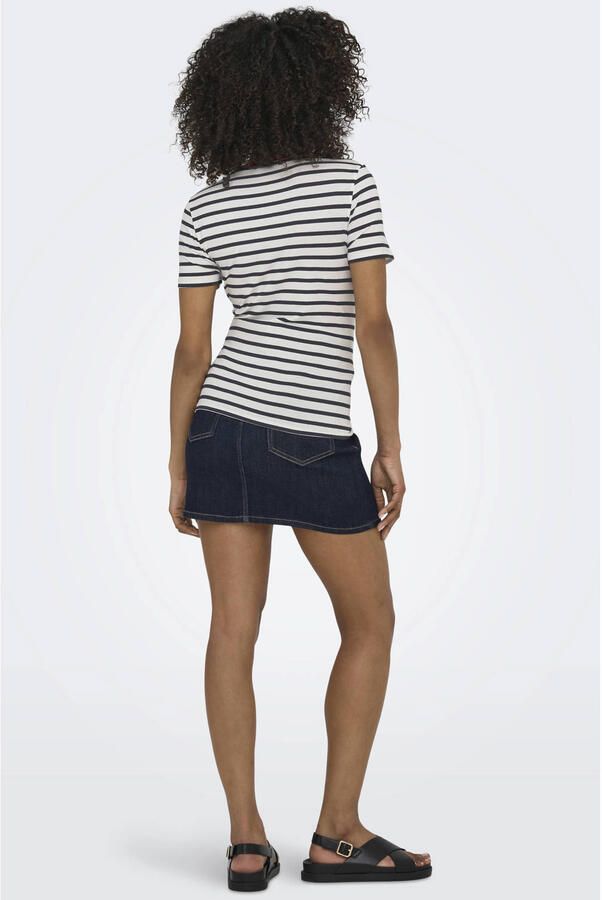 Only Shirt met korte mouwen ONLHEART LIFE S S TEE JRS NOOS - Foto 2