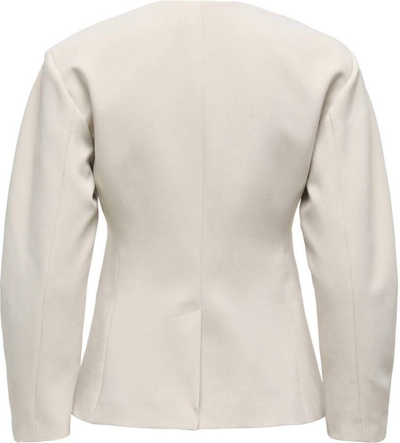 ONLY getailleerde blazer ecru - Foto 2