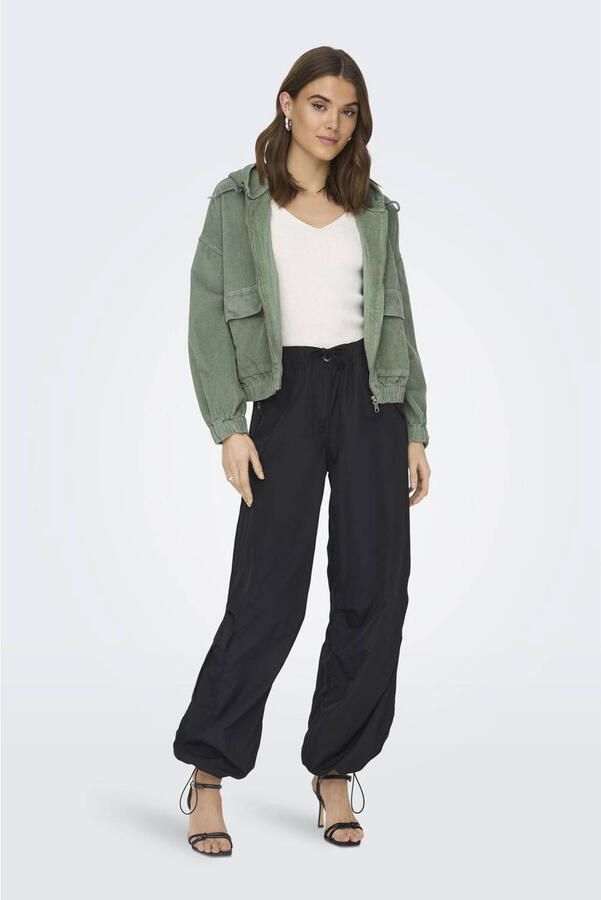 Only Comfort fit corduroy jack van katoenmix model 'KENZIE'