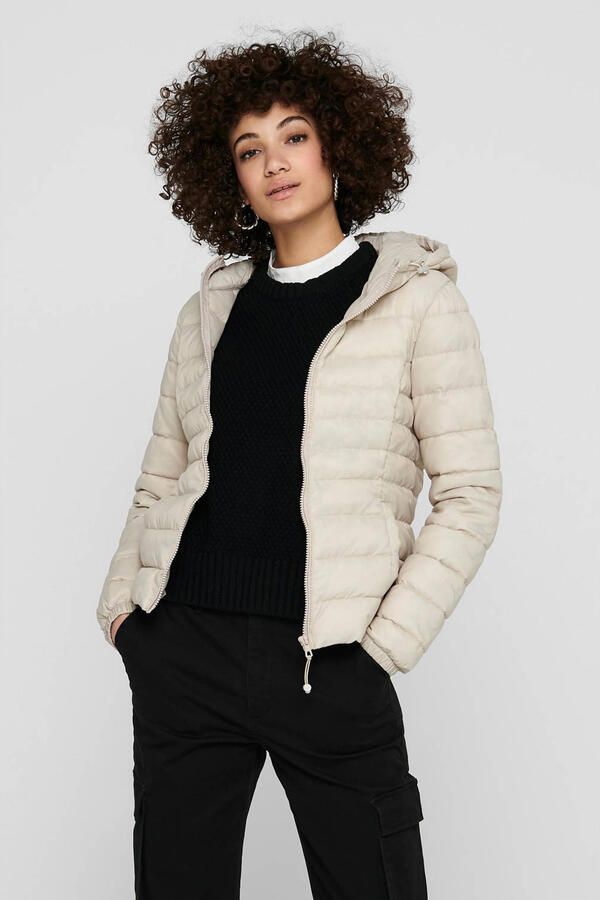 Only Regular fit gewatteerd jack met capuchon model 'TAHOE' - Foto 2