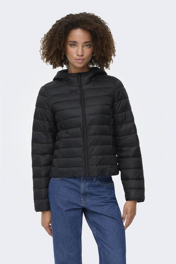 Only Gewatteerde jas ONLTAHIA LW QUILTED HOOD JKT OTW CC OTW
