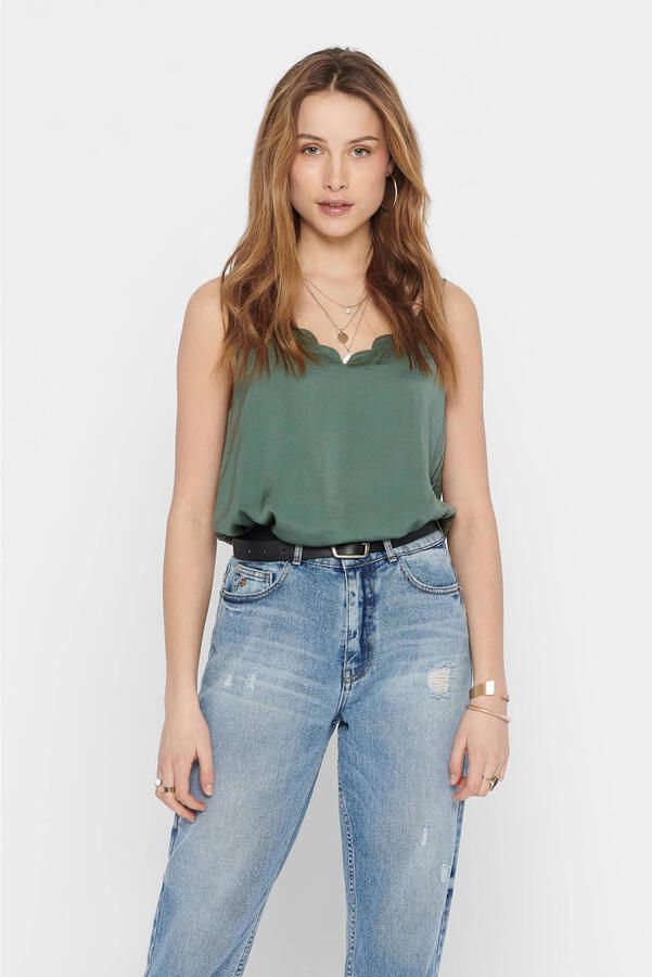 Only Top met spaghettibandjes ONLDEBBIE SINGLET NOOS WVN - Foto 2