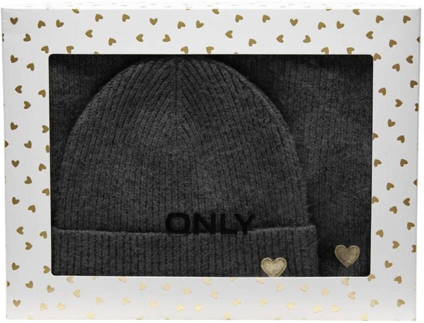 ONLY giftbox muts + sjaal ONLAVERY zwart - Foto 2
