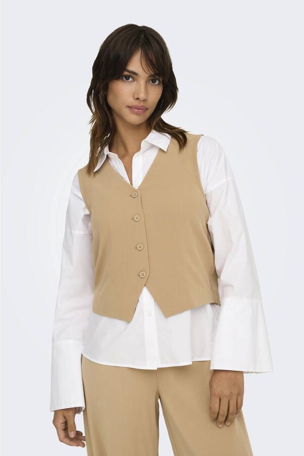 ONLY gilet camel