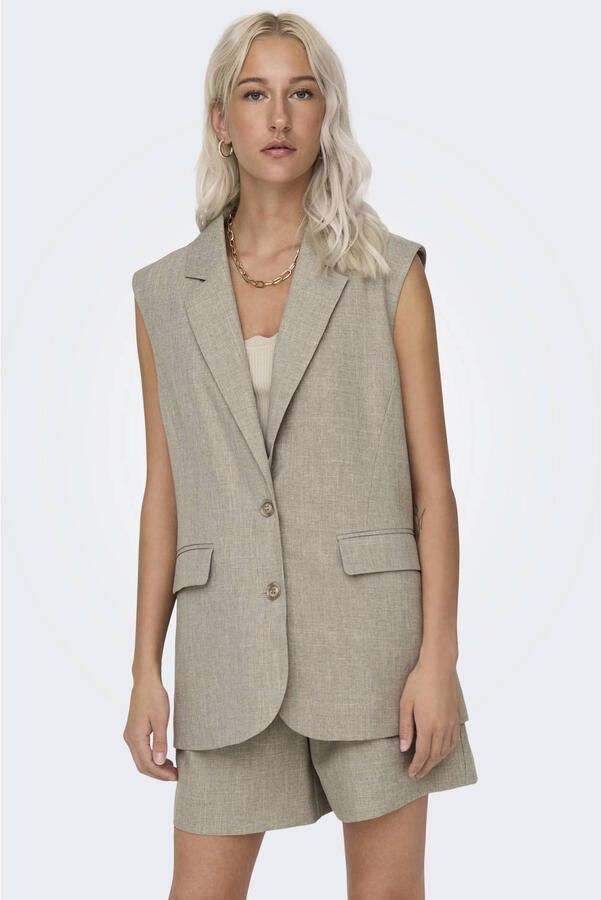 ONLY gilet grijs