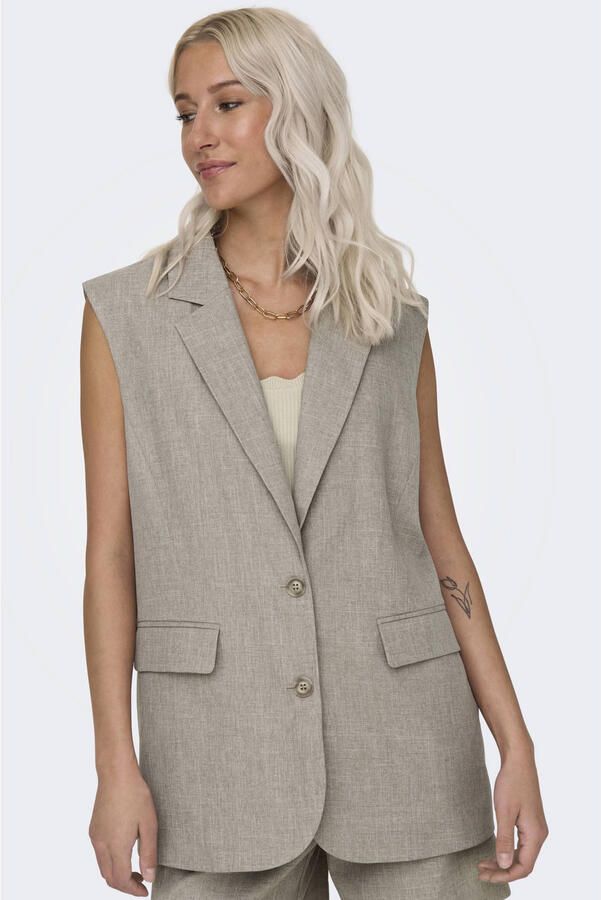 ONLY gilet grijs - Foto 3