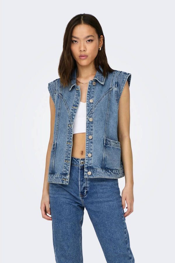 Only Jeansgilet ONLKENNEDY SL DNM WAISTCOAT BJ NOOS