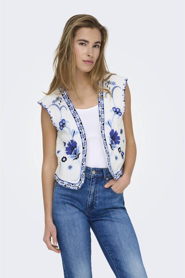 ONLY gilet wit - Foto 3