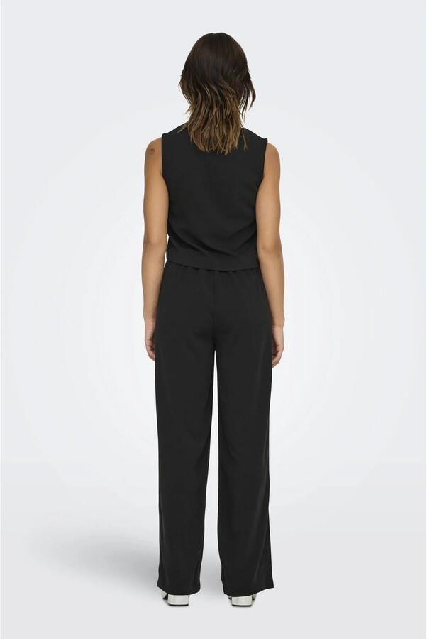 Only Regular fit stoffen gilet met viscose model 'THANA LIFE'