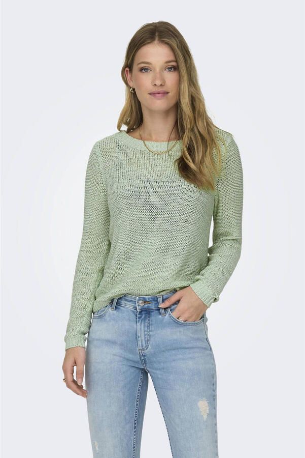 Only Gebreide trui ONLGEENA XO L S PULLOVER KNT NOOS - Foto 3