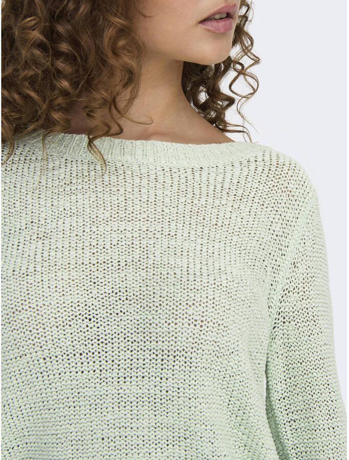 Only Gebreide trui ONLGEENA XO L S PULLOVER KNT NOOS - Foto 2