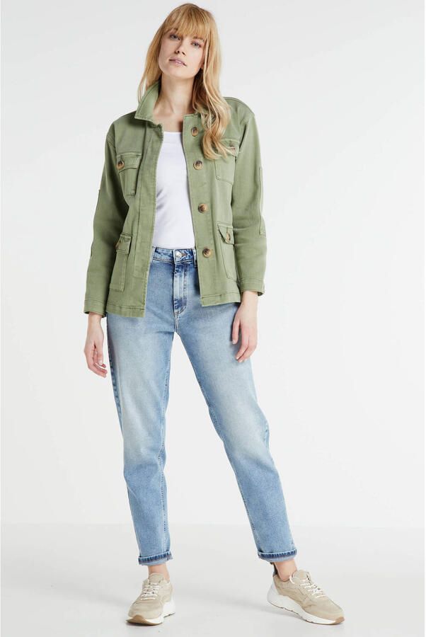 ONLY high waist mom jeans ONLVENEDA light blue denim - Foto 3