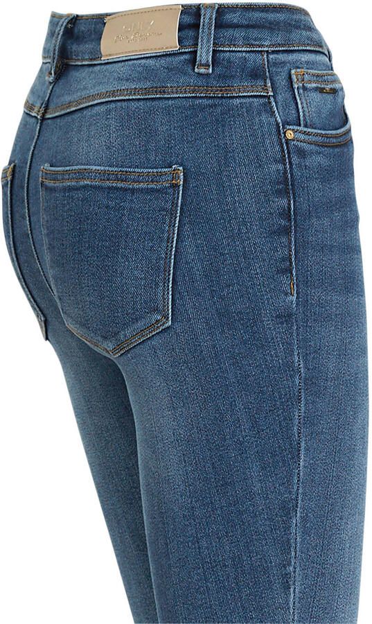 ONLY high waist skinny jeans ONLMILA medium blue denim - Foto 3
