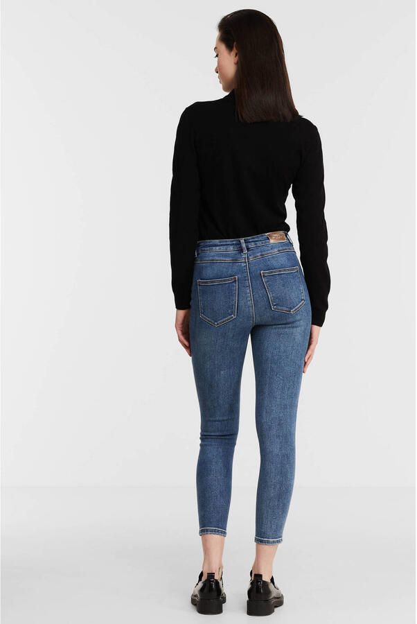 ONLY high waist skinny jeans ONLMILA medium blue denim - Foto 2
