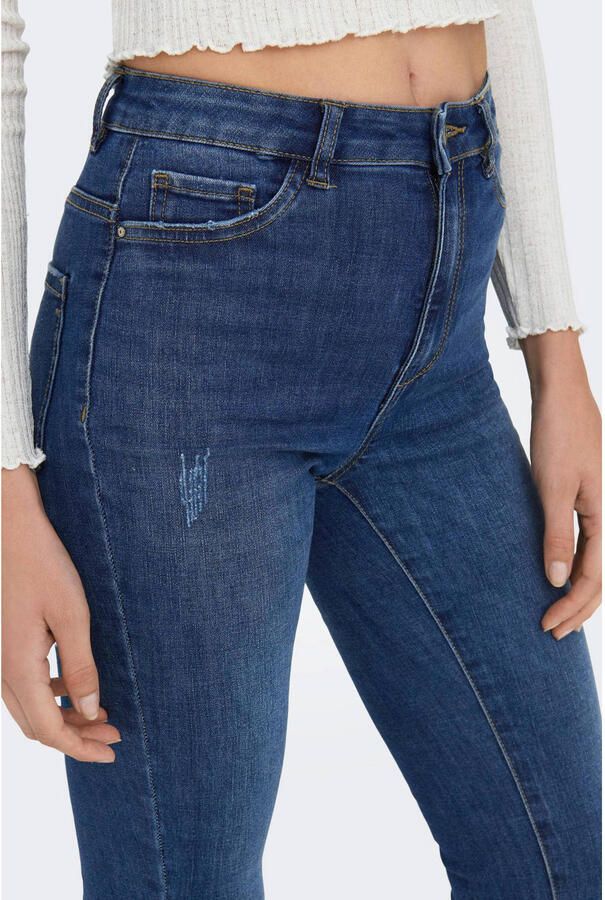 Only Skinny fit jeans ONLROSE – Skinny-jeans met hoge taille en modieuze wassing