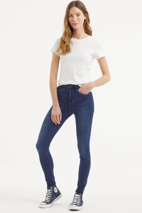 Only High waist skinny fit jeans met stretch Better Cotton Initiative - Foto 2