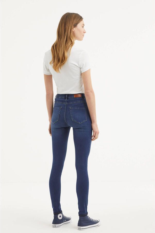 Only High waist skinny fit jeans met stretch Better Cotton Initiative - Foto 3