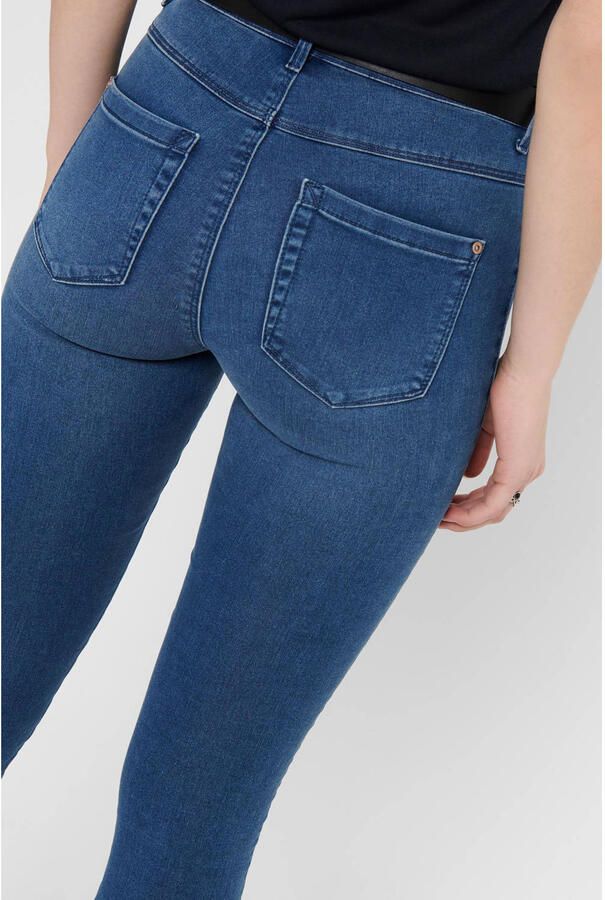 ONLY high waist skinny jeans ONLROYAL medium blue denim regular