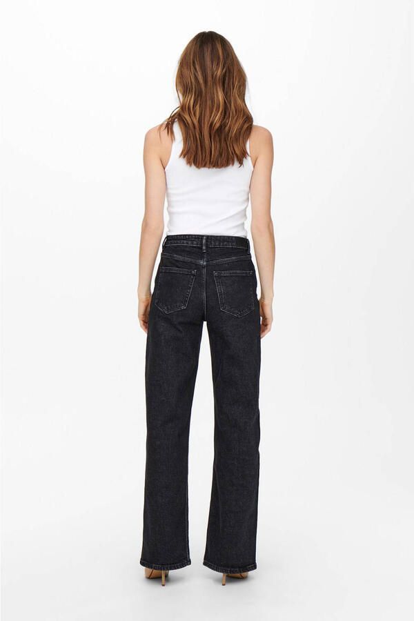 Only Baggy Jeans Collectie Herfst Winter Black Dames - Foto 2