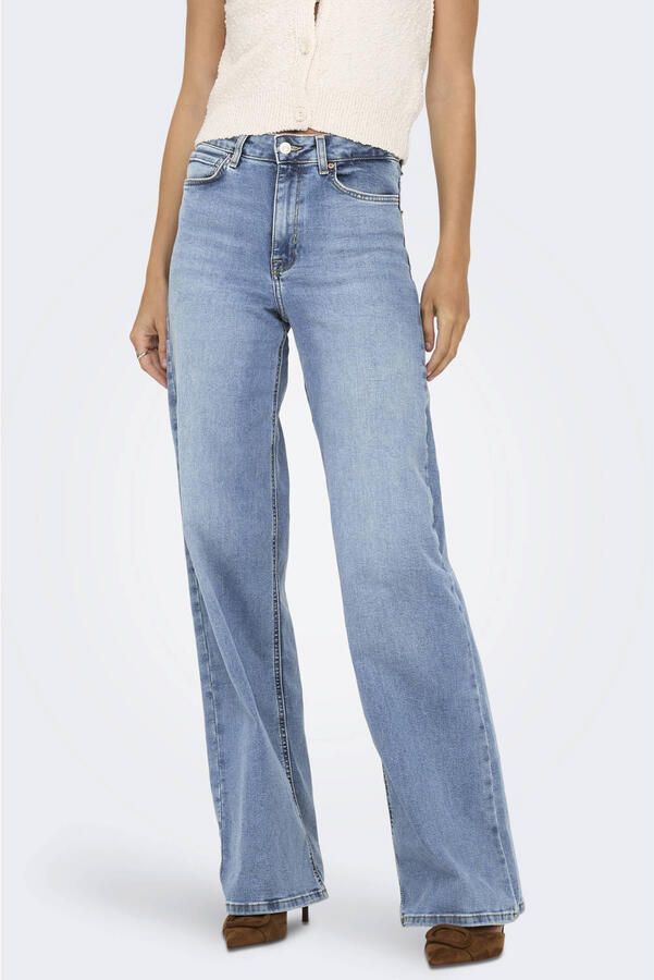 Only High-waist jeans ONLMADISON – High waist jeans met wijde pijpen voor comfort