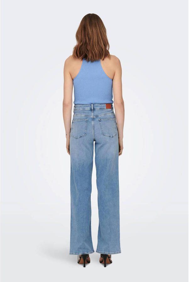 Only High-waist jeans ONLMADISON – High waist jeans met wijde pijpen voor comfort - Foto 3