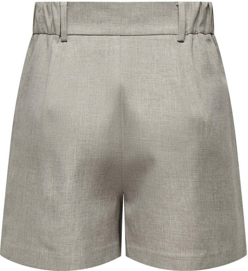 Only Short ONLLINDA – Shorts met hoge taille en wijde pijpen