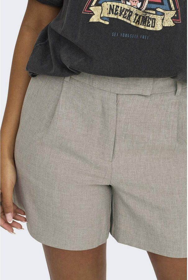 Only Short ONLLINDA – Shorts met hoge taille en wijde pijpen - Foto 2