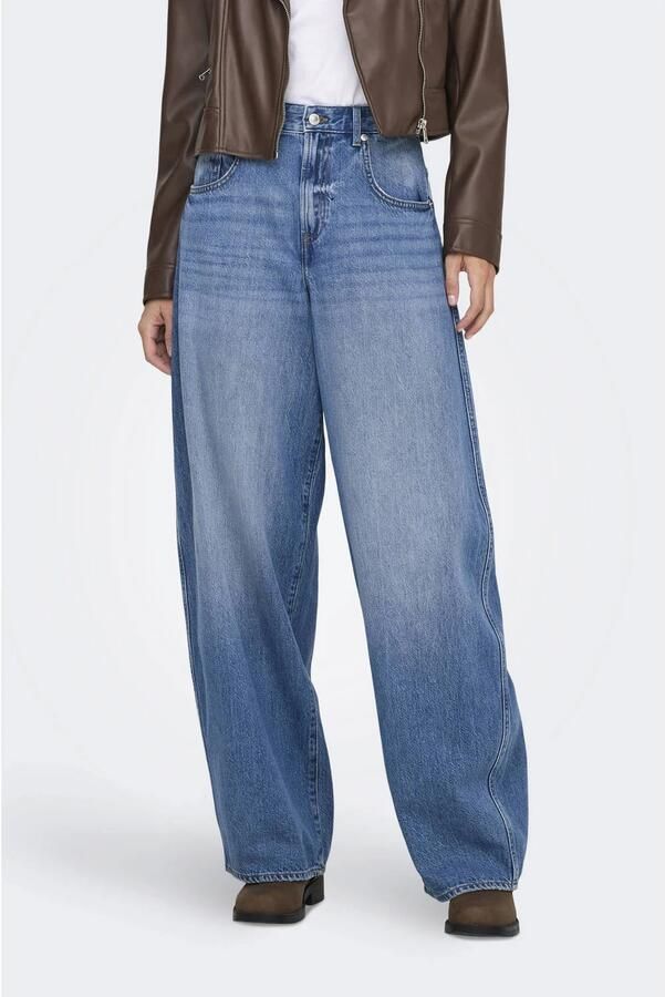 Only Wide leg jeans van puur katoen model 'TAYLOR'