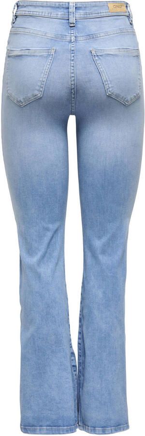 ONLY high waist flared jeans light blue denim - Foto 3