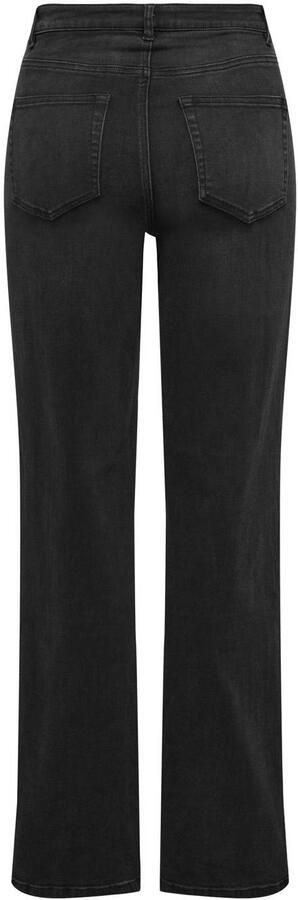ONLY high waist wide leg jeans black denim - Foto 2
