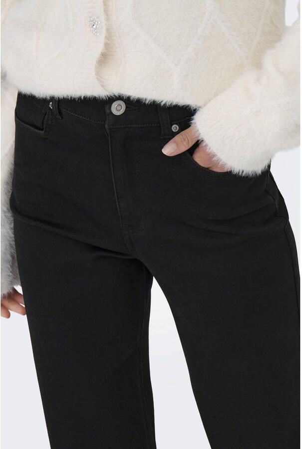 ONLY high waist wide leg jeans black denim - Foto 2