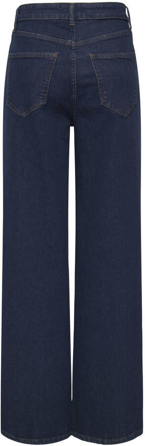 ONLY high waist wide leg jeans dark blue denim - Foto 2