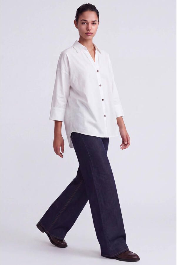 Only High-waist jeans ONLMADISON BLUSH HW WIDE DNM REA024 NOOS
