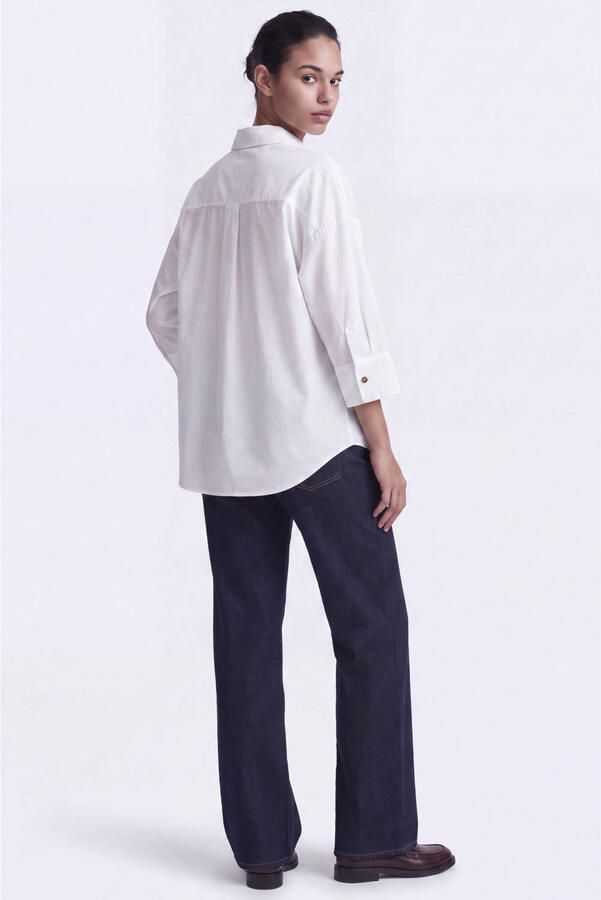 Only High-waist jeans ONLMADISON BLUSH HW WIDE DNM REA024 NOOS - Foto 2
