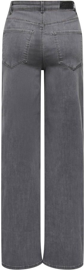 ONLY high waist wide leg jeans grey denim - Foto 2