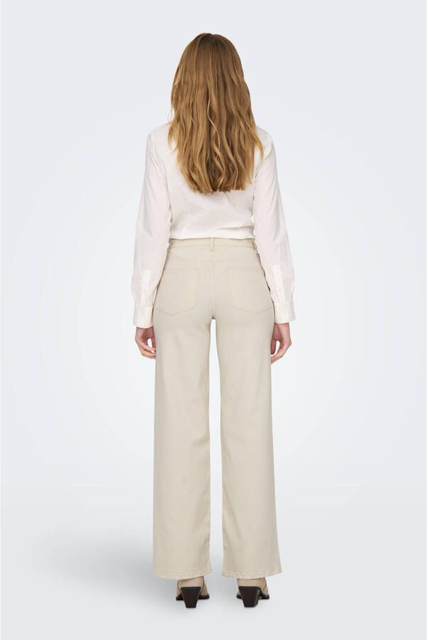 Only High-waist jeans ONLMADISON BLUSH HW WIDE DNM CRO NOOS - Foto 2