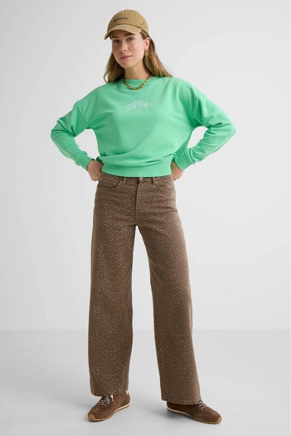 ONLY high waist wide leg jeans