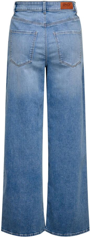 ONLY high waist wide leg jeans light blue denim