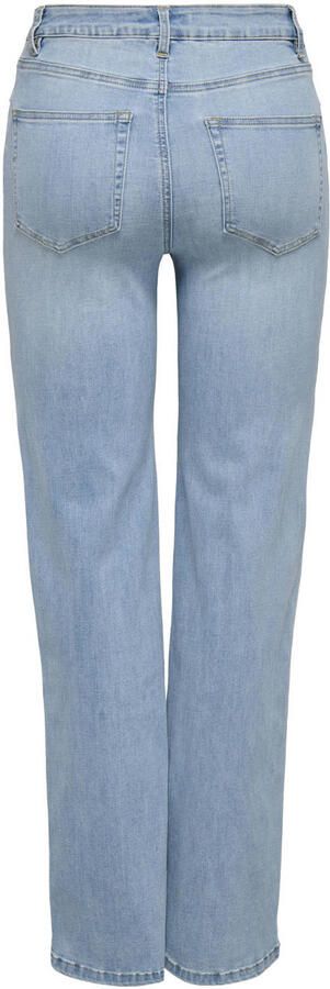 ONLY high waist wide leg jeans light blue denim - Foto 3