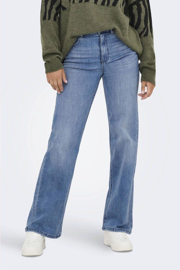 Only Wide leg jeans van katoenmix model 'JUICY-WAUW' - Foto 2