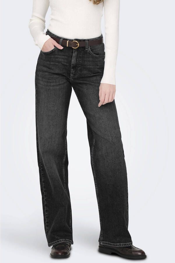 ONLY high waist wide leg jeans wide leg jeans