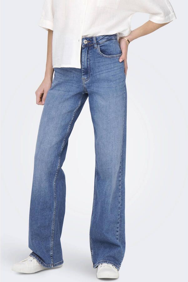 ONLY high waist wide leg jeans wide leg jeans