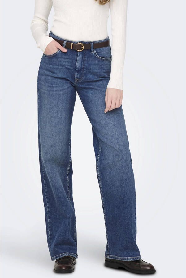 ONLY high waist wide leg jeans wide leg jeans