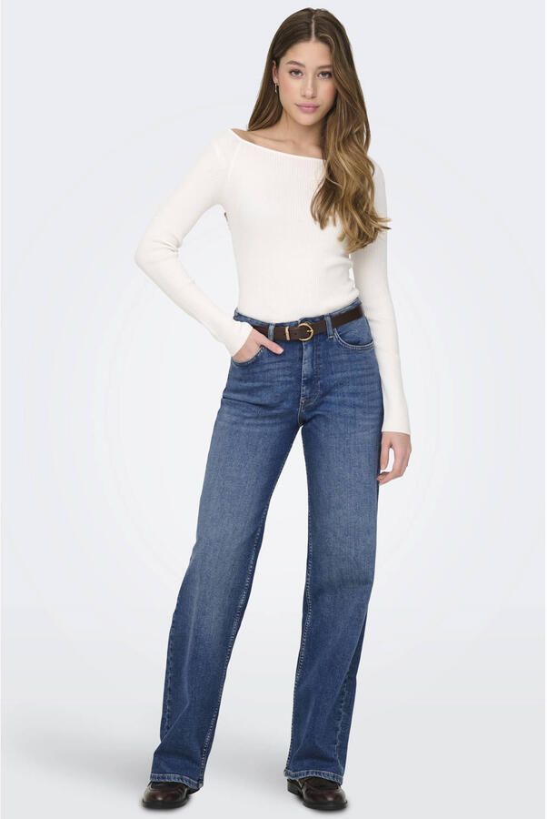 ONLY high waist wide leg jeans wide leg jeans - Foto 2