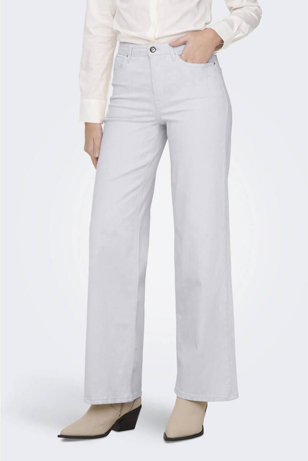 Only High-waist jeans ONLMADISON BLUSH HW WIDE DNM CRO NOOS - Foto 2