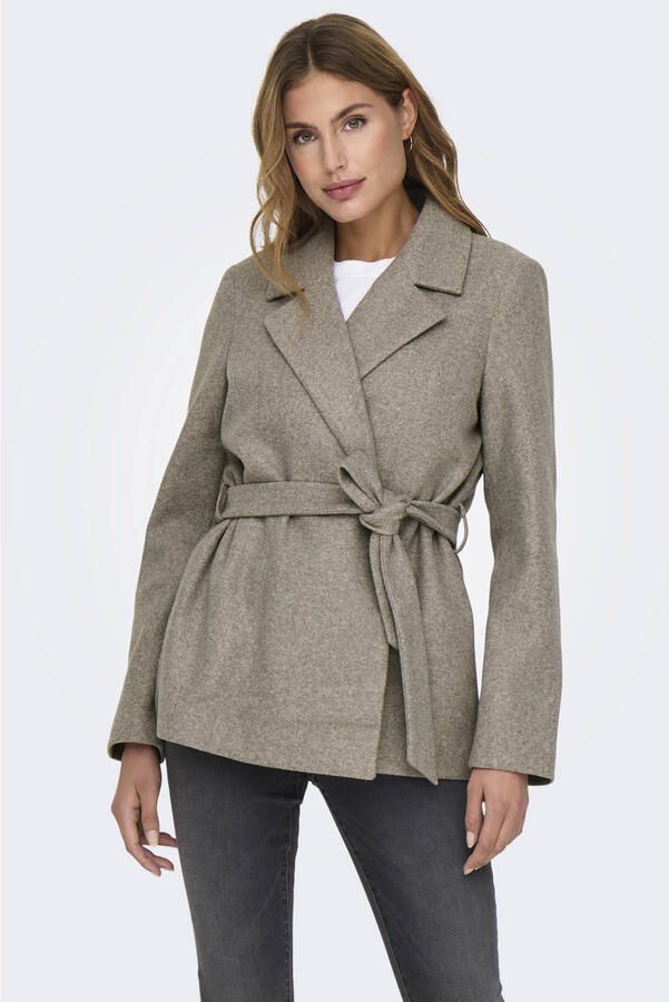 Only Korte jas ONLALVILDA LIFE SHORT WRAP COAT OTW