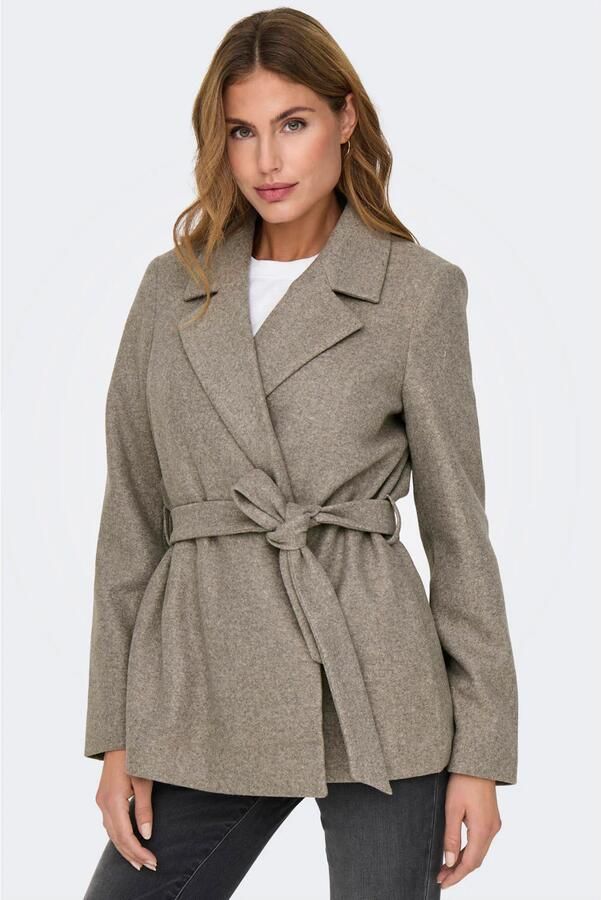 Only Korte jas ONLALVILDA LIFE SHORT WRAP COAT OTW - Foto 2