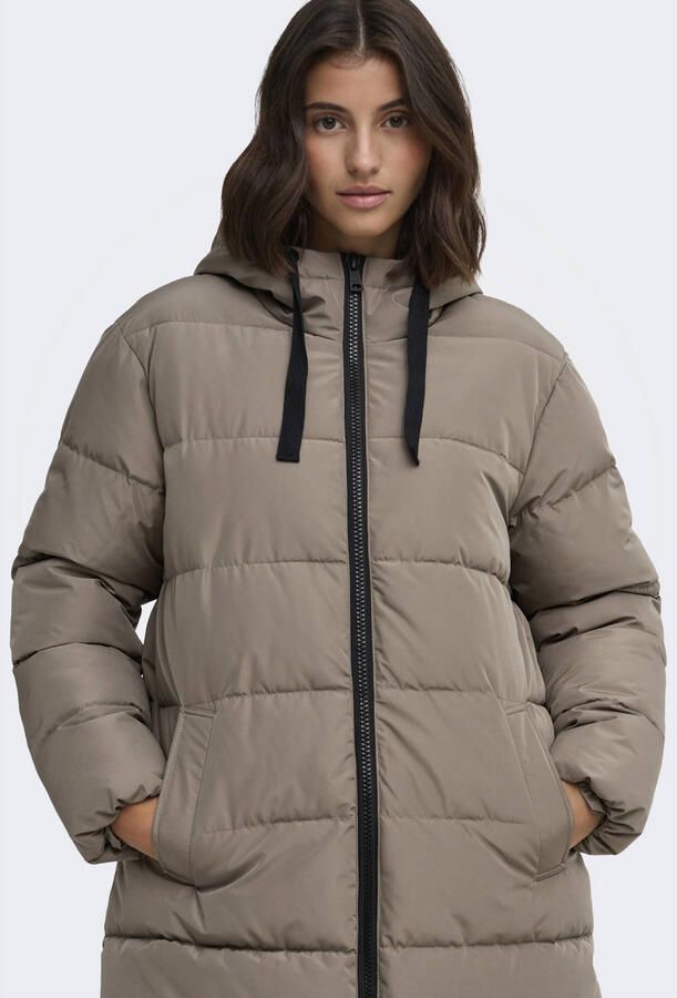 ONLY winterjas taupe