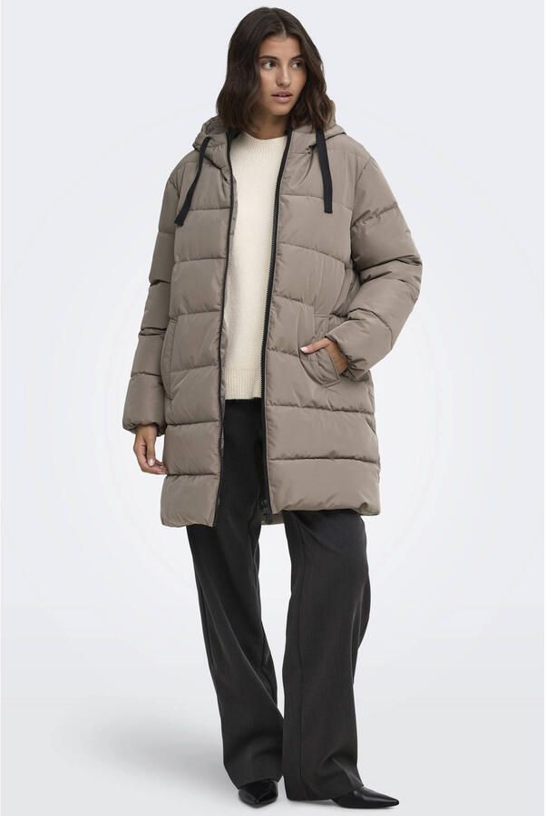 ONLY winterjas taupe - Foto 2