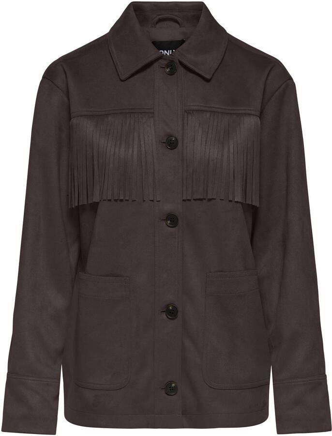 Only Blazer ONLCAROLINA FAUX SUEDE FRINGE JKT CC OTW 15373317
